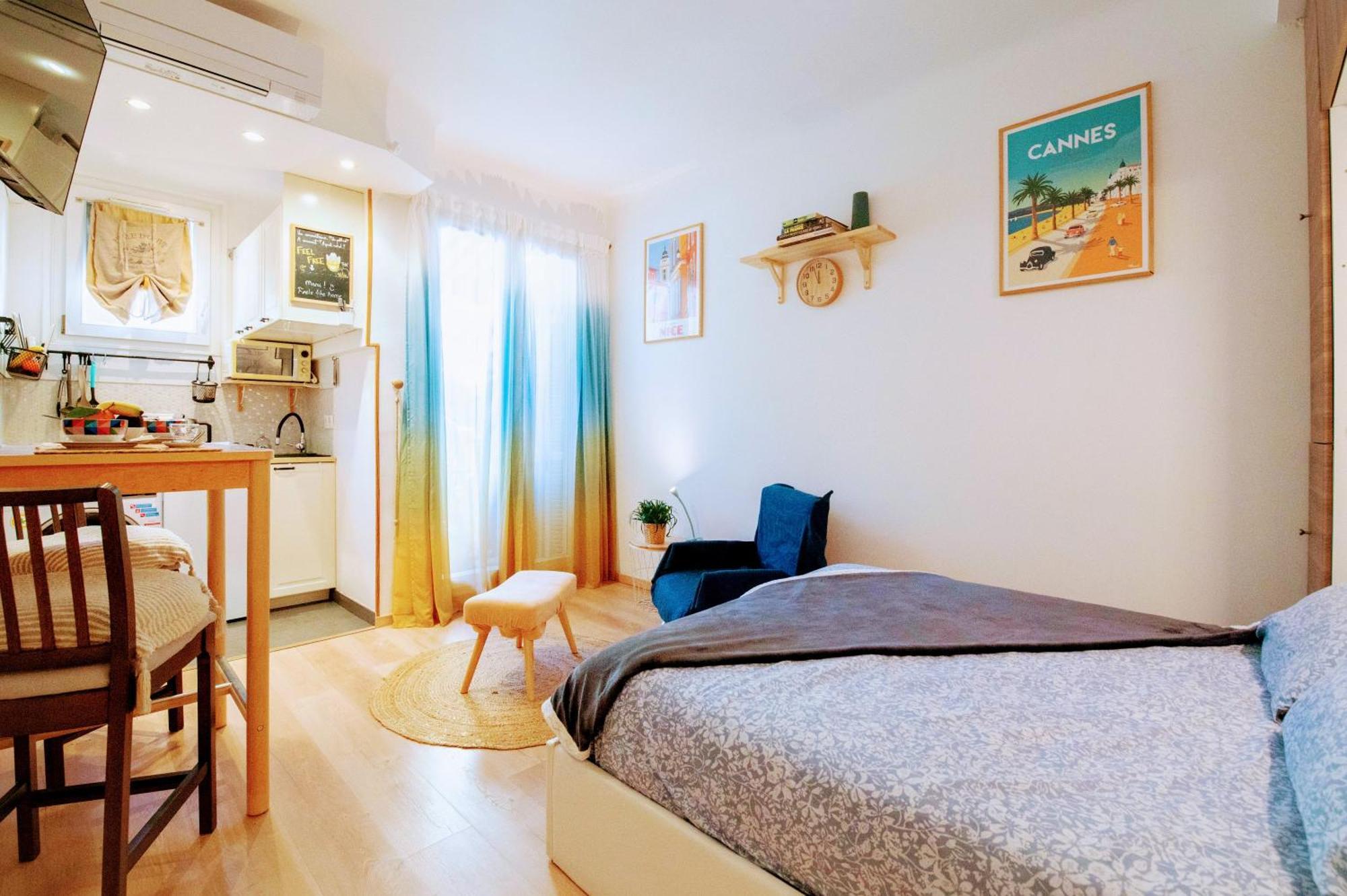 Ferienwohnung Haliviera - Golden Square, 1Min From Beach Nizza Exterior foto