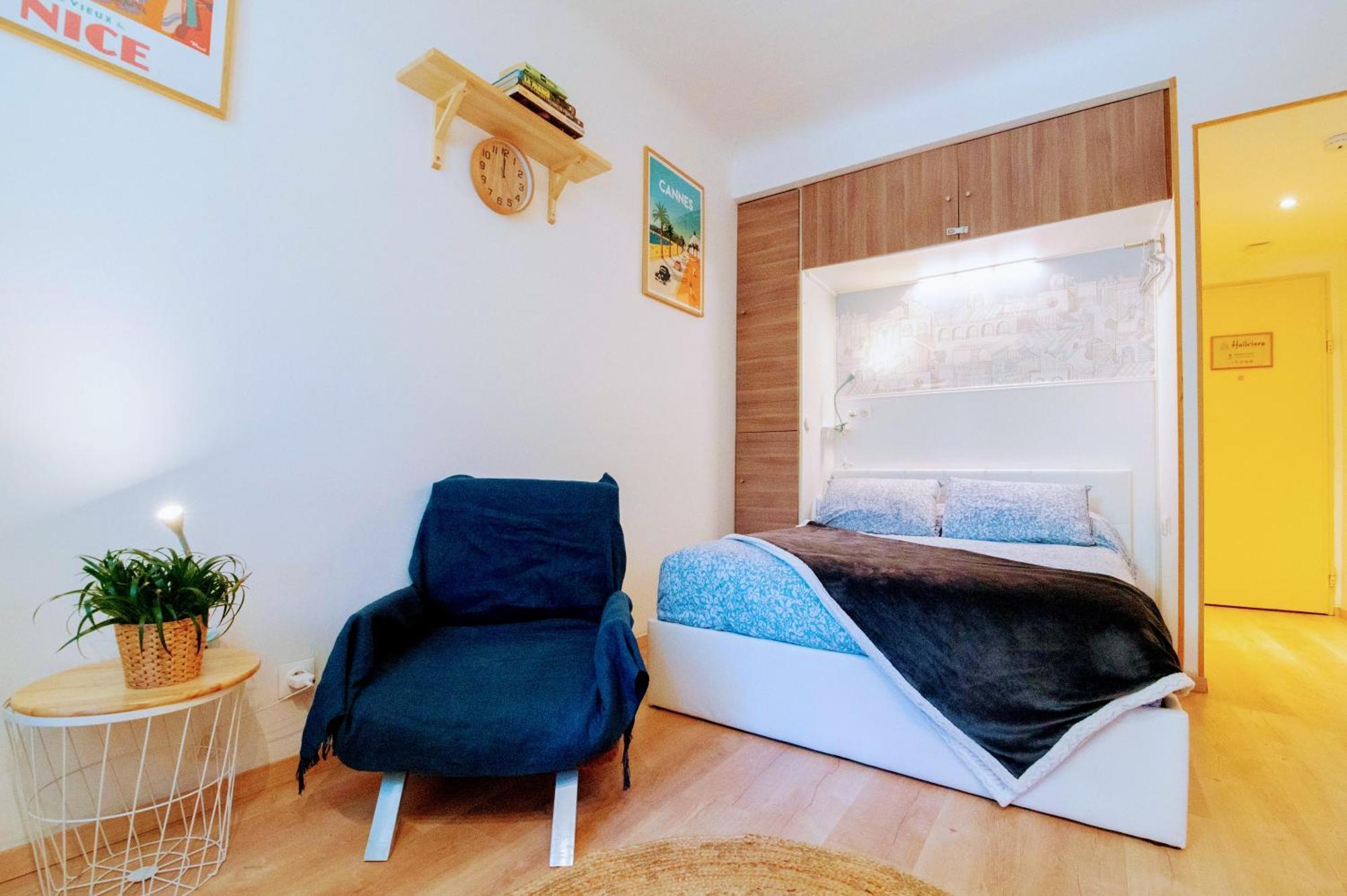 Ferienwohnung Haliviera - Golden Square, 1Min From Beach Nizza Exterior foto